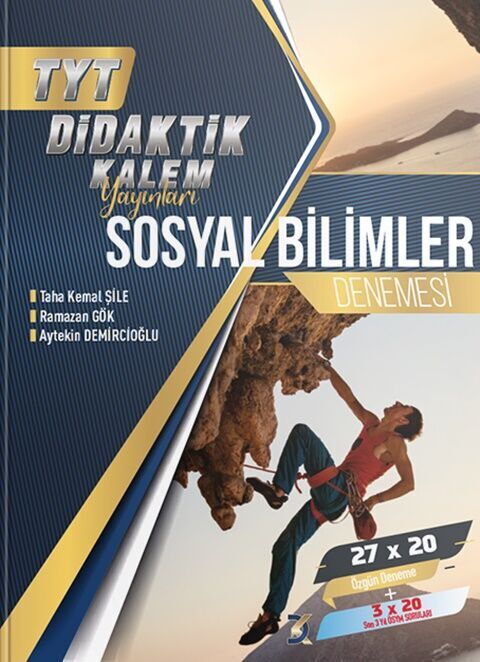 *DİDAKTİK KALEM TYTDENEME SOSYAL BİLİMLER -2024-25
