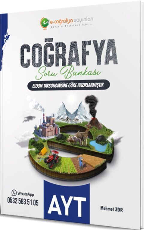 E-COĞRAFYA YKS AYT SORU BANKASI COĞRAFYA - 24-25