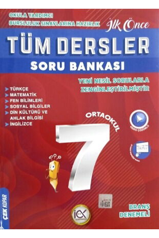 İLKÖNCE 7.SINIF S.B. TÜM DERSLER - 2024-25