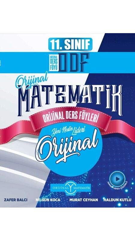 ORİJİNAL 11.SINIF ODF-KDT SETİ MATEMATİK - 25-26