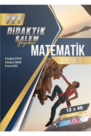 *DİDAKTİK KALEM TYT DENEME MATEMATİK - 2024-25