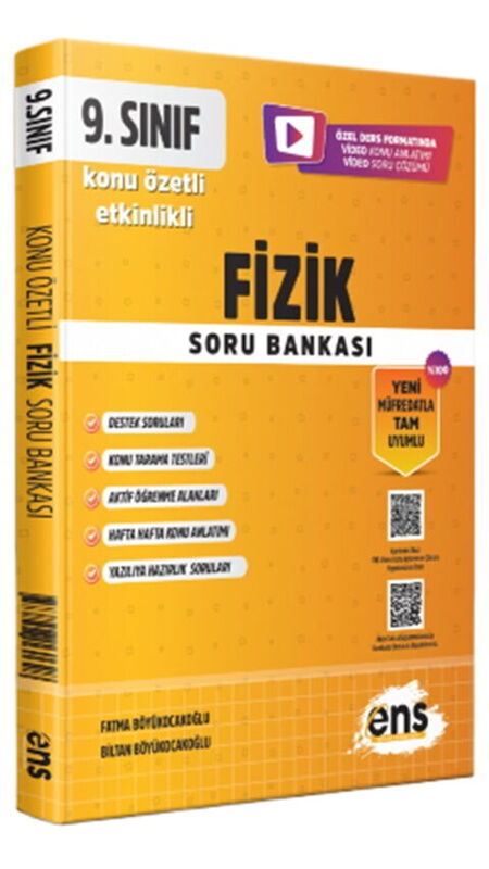 ENS 09.SINIF ETKİNLİKLİ KÖS FİZİK - 2025-26