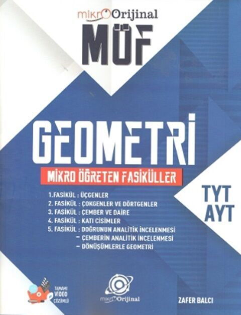 MİKRO ORİJİNAL TYT AYT MÖF SET GEOMETRİ - 25-26