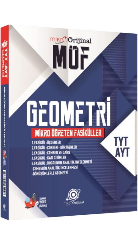 MİKRO ORİJİNAL TYT AYT MÖF SET GEOMETRİ - 25-26