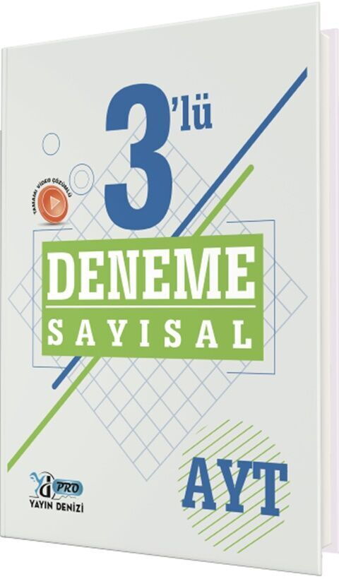 YKS AYT PRO DENEME 3 LÜ SAYISAL - 2022