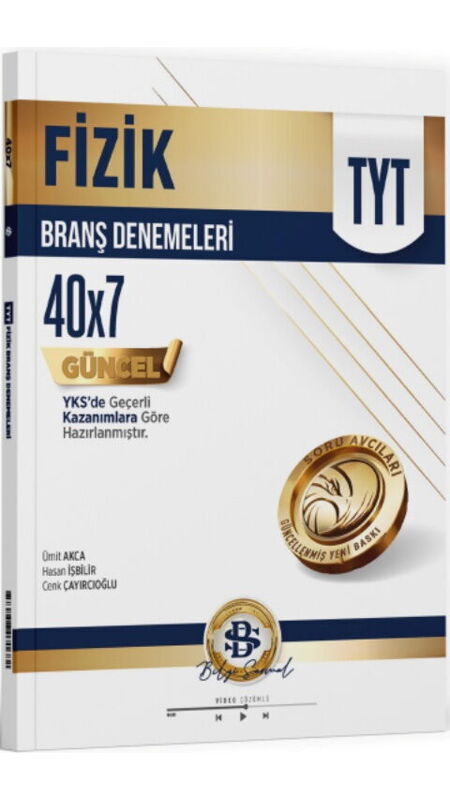 SARMAL TYT DENEME 40 LI FİZİK  - 25-26