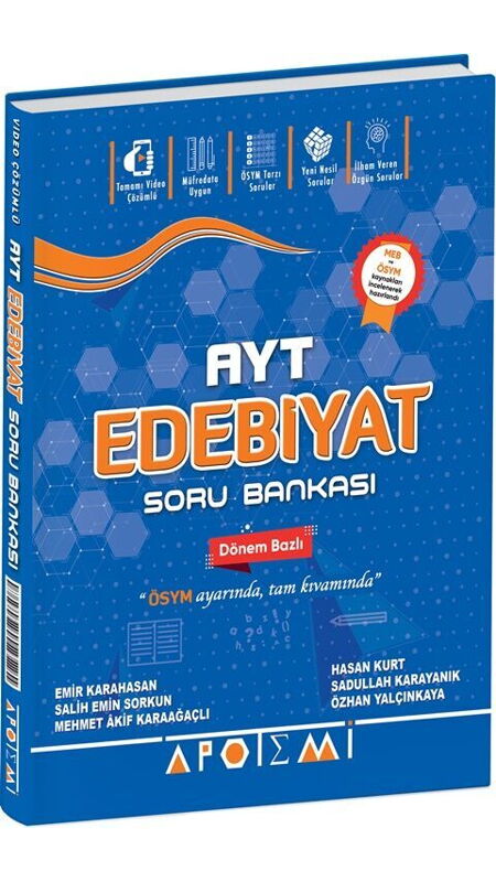 APOTEMİ YKS AYT S.B. EDEBİYAT  - 2025-26