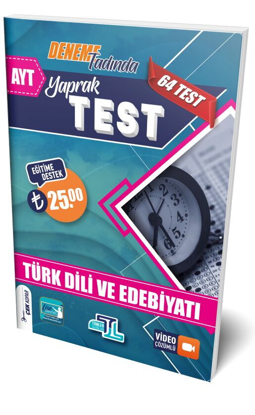 TÜMLER YKS AYT YAPRAK TEST EDEBİYAT - 2023-24