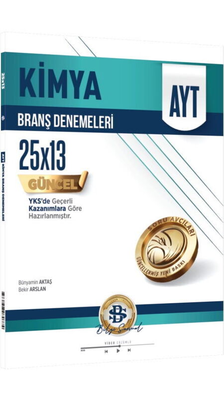 SARMAL YKS AYT DENEME 25 Lİ KİMYA - 25-26