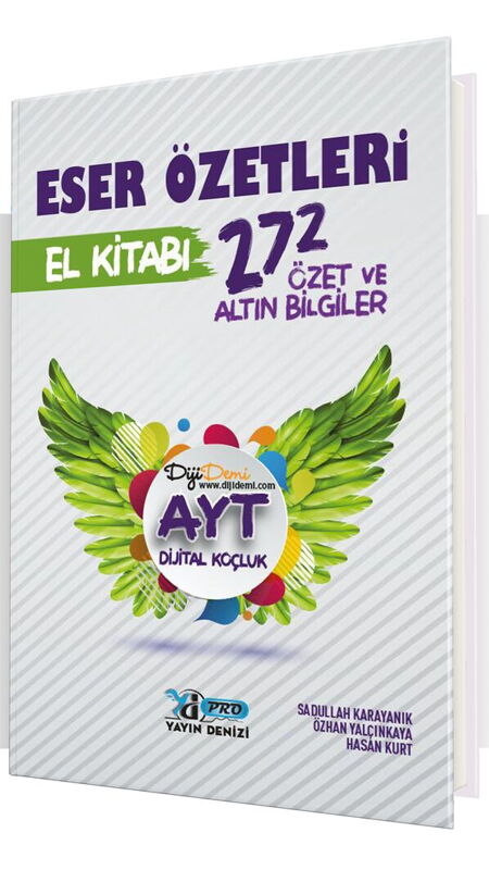 YKS AYT PRO EL KİTABI K.A. ESER ÖZETLERİ - 2025-26