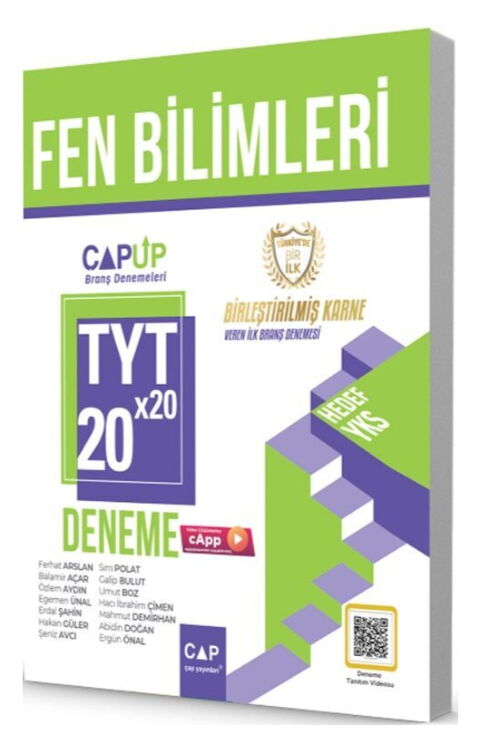 ÇAP UP TYT DENEME FEN BİLİMLERİ (20*20) - 2024