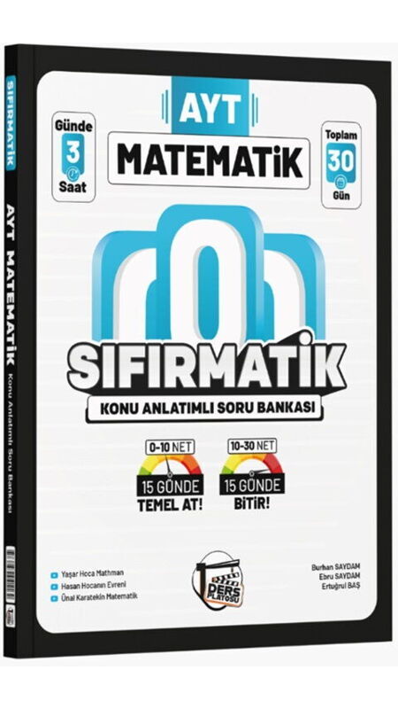 D.PLATOSU YKS AYT SIFIRMATİK K.A. KAMP MATEMAT -26