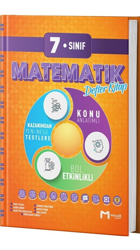 7.SINIF MOZAİK DEFTER MATEMATİK - 2025-26