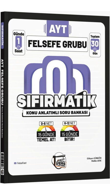 D.PLATOSU YKS AYT SIFIRMATİK K.A. KAMP FELSEFE -26