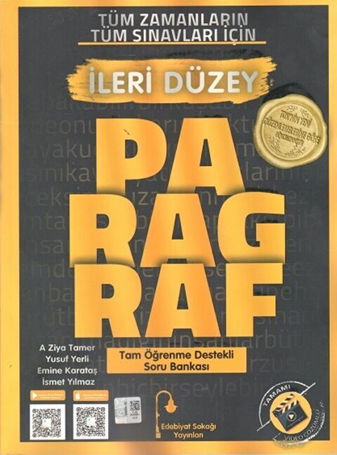 E.SOKAĞI İLERİ DÜZEY SORU BANKASI PARAGRAF - 25-26