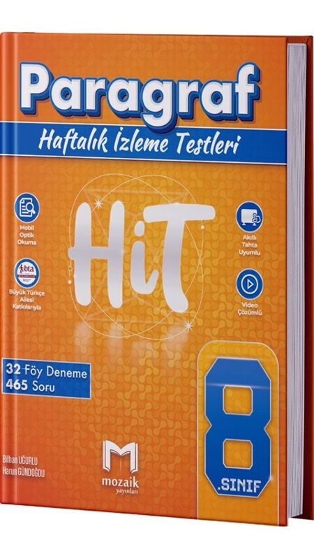 8.SINIF MOZAİK HİT 32 Lİ DENEME PARAGRAF - 25-26