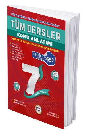 İLKÖNCE 7.SINIF K.A. TÜM DERSLER - 2023