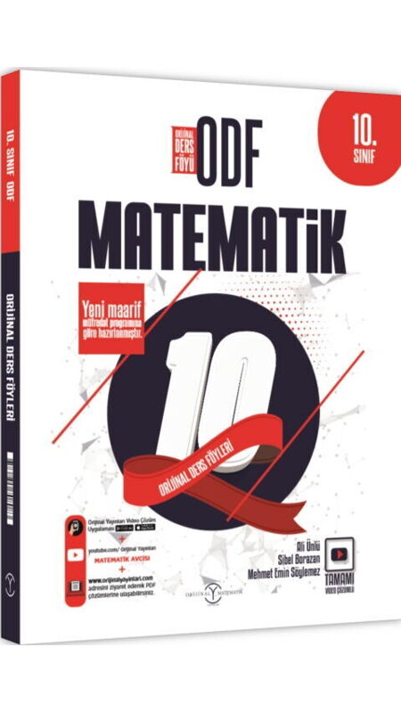 ORİJİNAL 10.SINIF ODF SETİ MATEMATİK - 25-26