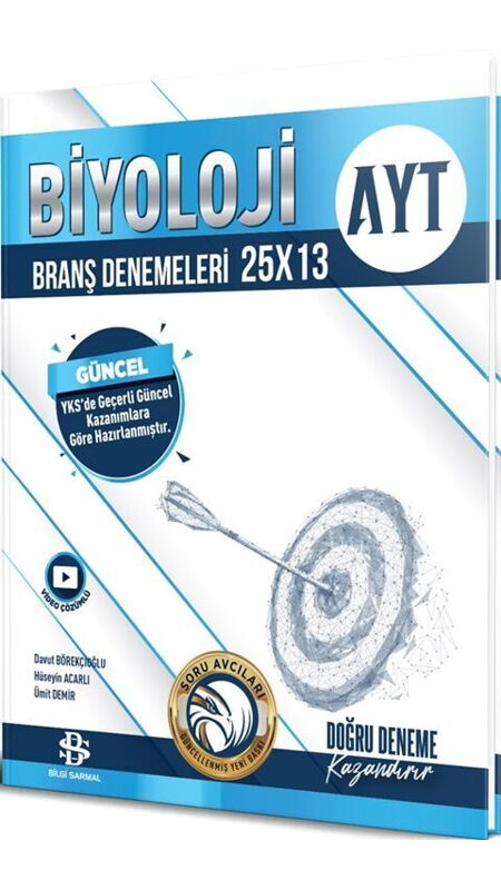 SARMAL YKS AYT DENEME 25 Lİ BİYOLOJİ - 2025-26