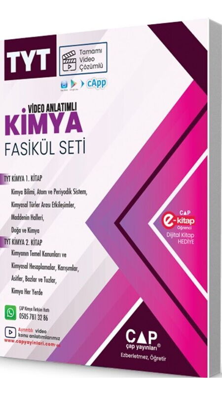 ÇAP TYT SET KİMYA - 2025-26