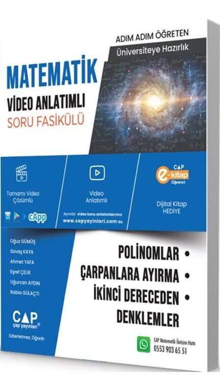 ÜNİV. HAZ MATEMATİK KA-SB POLİ.ÇR.AYR.2.DN - 25-26