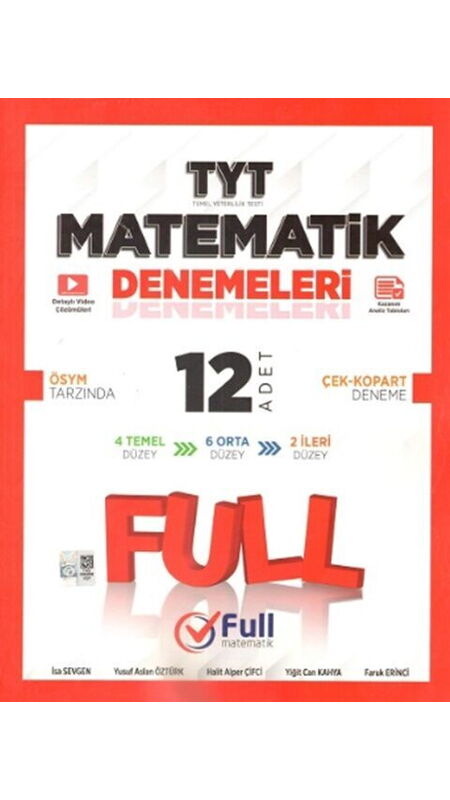 FULL TYT DENEME 12*40 MATEMATİK - 2024-25