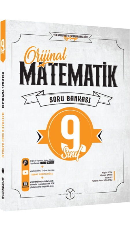 ORİJİNAL 09.SINIF S.B. MATEMATİK - 2025-26