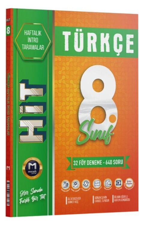 8.SINIF MOZAİK HİT 32 Lİ DENEME TÜRKÇE - 2025-26