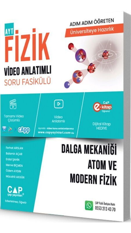 ÜNİV. HAZ FİZİK KA-SB DALGA MEKAN AT MDF - 2025-26