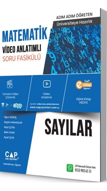 ÜNİV. HAZ MATEMATİK KA-SB SAYILAR - 2025-26