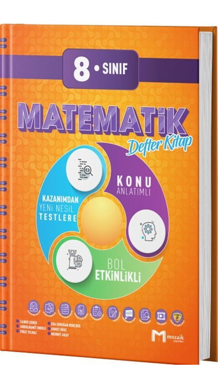 8.SINIF MOZAİK DEFTER MATEMATİK - 2025-26