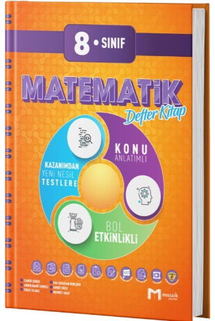 8.SINIF MOZAİK DEFTER MATEMATİK - 2025-26