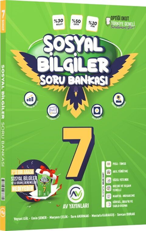 7.SINIF AV S.B. BRANŞ DNM HEDİYE SOSYAL B. - 25-26