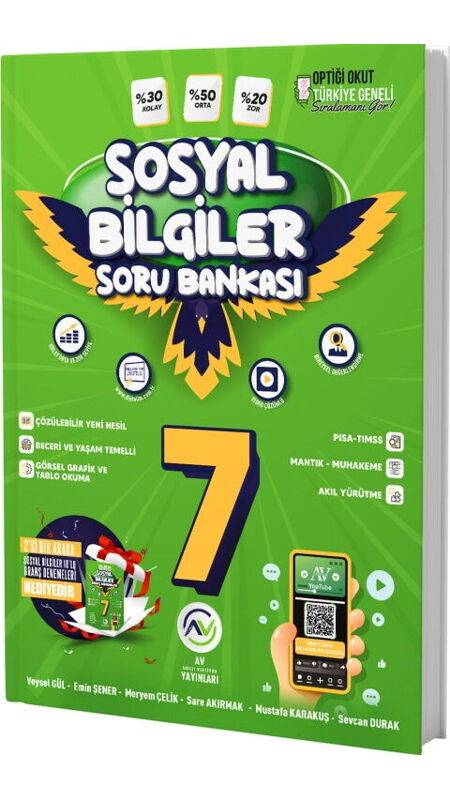 7.SINIF AV S.B. BRANŞ DNM HEDİYE SOSYAL B. - 25-26