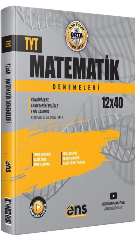 ENS DESTEK TYT DENEME 12*40 MATEMATİK - 25-26