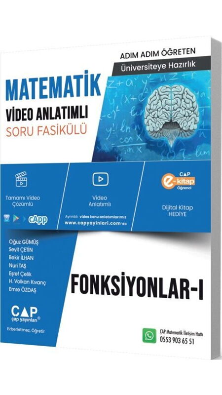ÜNİV. HAZ MATEMATİK KA-SB FONKSİYONLAR I - 2025-26