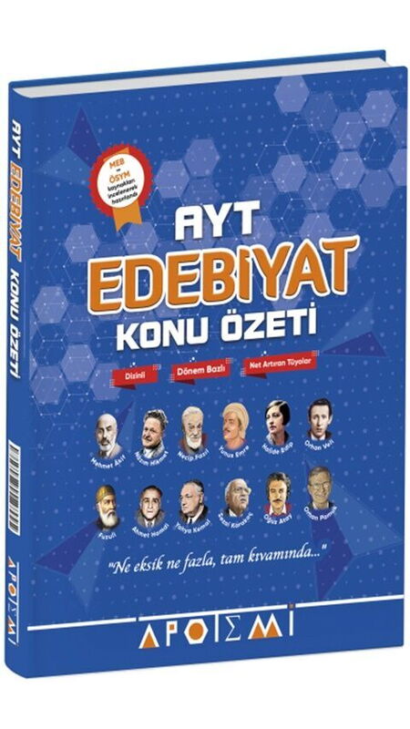 APOTEMİ YKS AYT KONU ÖZETİ EDEBİYAT - 2026-27
