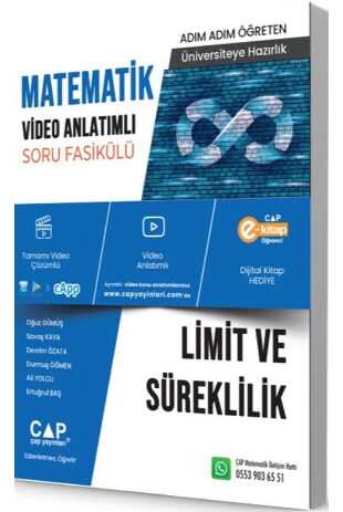 *ÜNİV. HAZ MATEMATİK KA-SB LİMİT VE SÜREK - 24-25