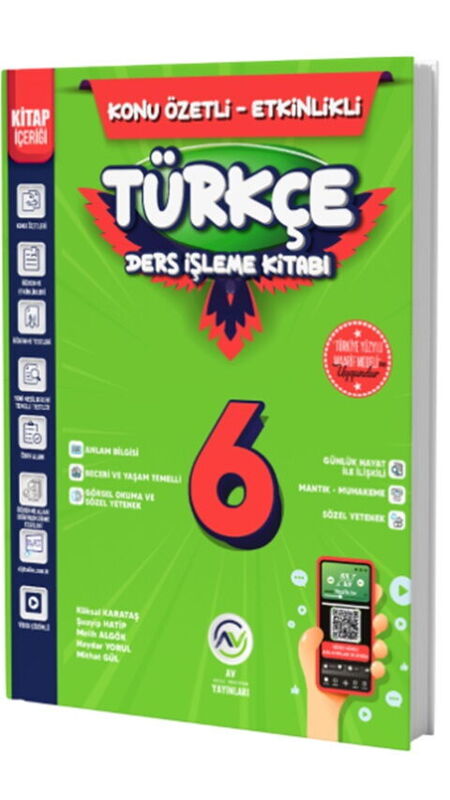 6.SINIF AV DERS İŞLEME KİTABI TÜRKÇE - 25-26