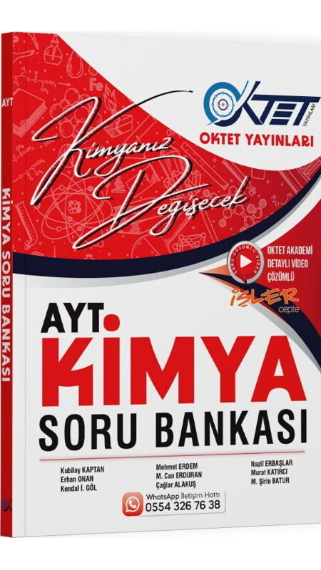 OKTET YKS AYT SORU BANKASI KİMYA - 2025-26
