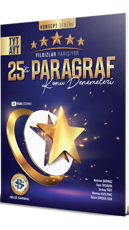 YILDIZLAR YARŞ.TYT AYT DNM 25Lİ PARAGRAF - 25-26