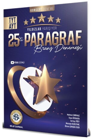 YILDIZLAR YARŞ.TYT AYT DNM 25Lİ PARAGRAF - 25-26