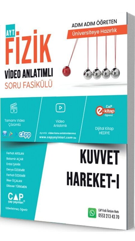 ÜNİV. HAZ FİZİK KA-SB KUVVET HARAKET I - 2025-26