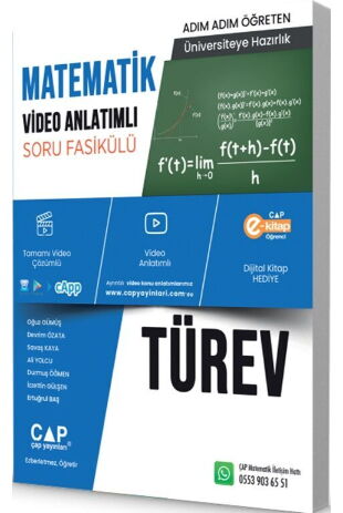 *ÜNİV. HAZ MATEMATİK KA-SB TÜREV - 2024-25