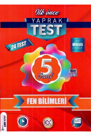 İLKÖNCE 05.SINIF YAPRAK TEST FEN BİLİMLERİ - 24-25