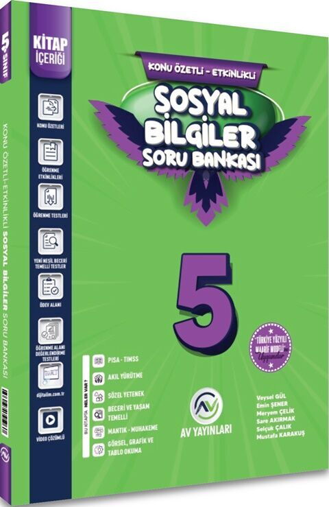 5.SINIF AV DERS İŞLEME KİTABI SOSYAL BİL. - 25-26