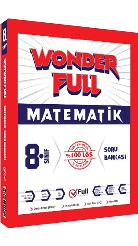 *FULL 08.SINIF WONDERFULL S.B. MATEMATİK - 2024-25