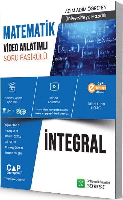 *ÜNİV. HAZ MATEMATİK KA-SB İNTEGRAL - 2024-25
