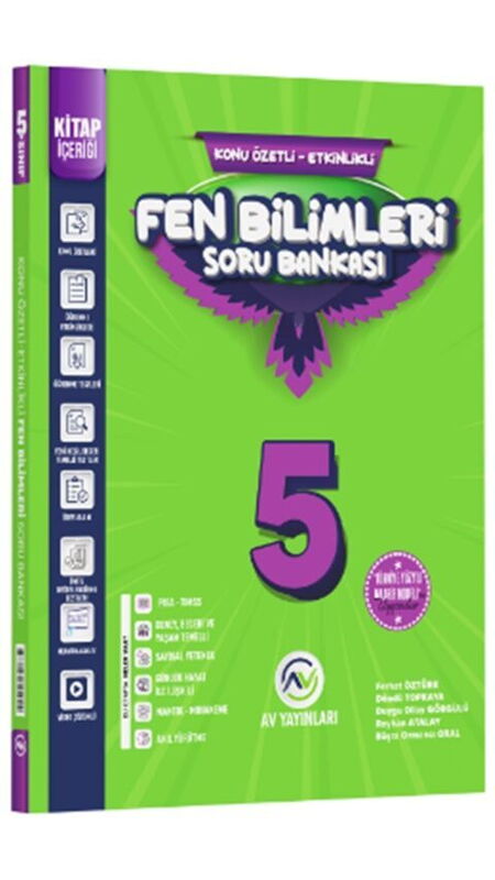 5.SINIF AV DERS İŞLEME KİTABI FEN BİLİMLER - 25-26