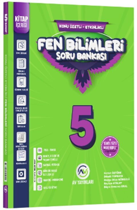 5.SINIF AV DERS İŞLEME KİTABI FEN BİLİMLER - 25-26